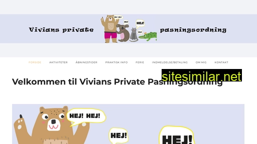 viviansprivatepasningsordning.dk alternative sites