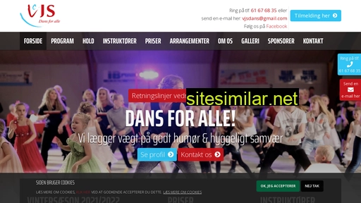 vjsdans.dk alternative sites