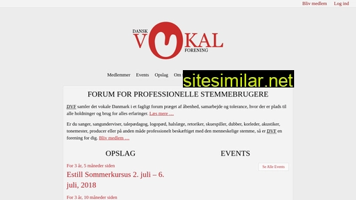 vokalforening.dk alternative sites