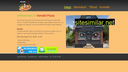 vonsildpizza.dk alternative sites