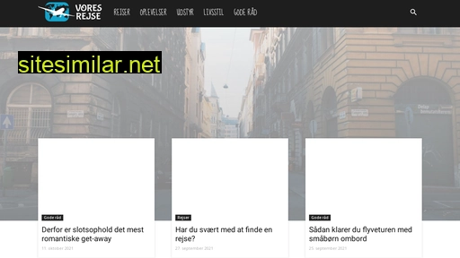 voresrejse.dk alternative sites