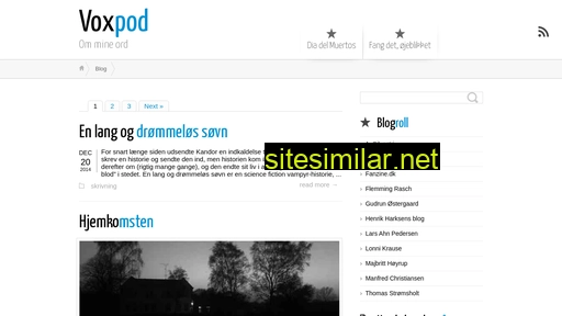 voxpod.dk alternative sites