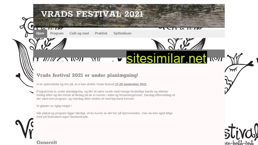 vradsfestival.dk alternative sites