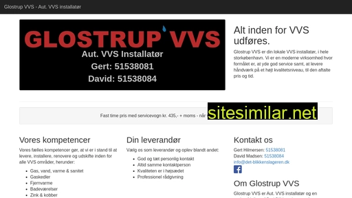 vvs-glostrup.dk alternative sites