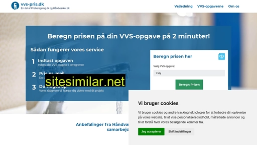 vvs-pris.dk alternative sites