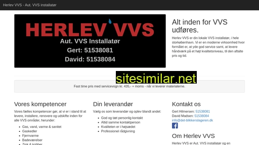 vvsherlev.dk alternative sites