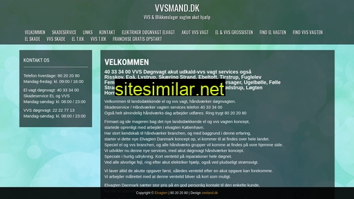 vvsmand.dk alternative sites