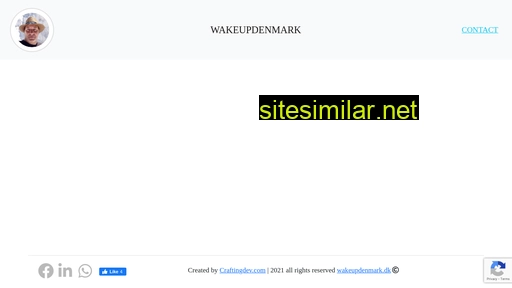 Wakeupdenmark similar sites