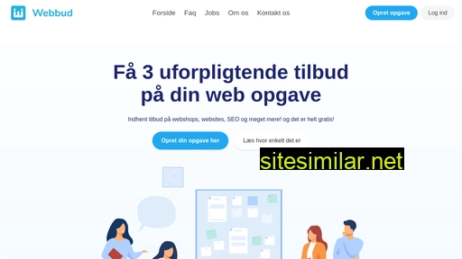 webbud.dk alternative sites