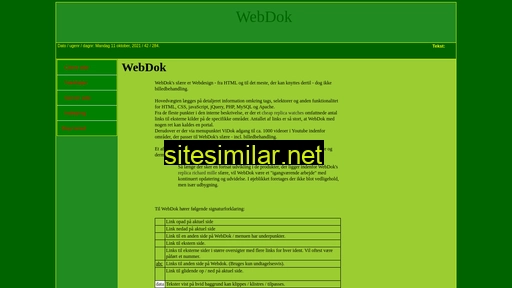 webdok.dk alternative sites