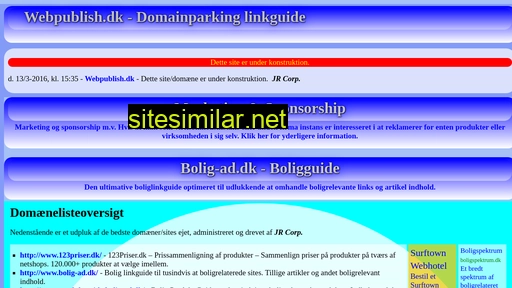 webpublish.dk alternative sites