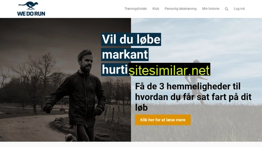 wedorun.dk alternative sites
