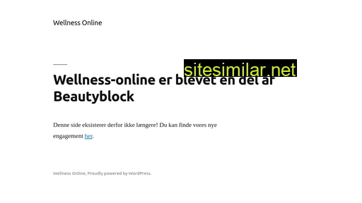 Wellness-on-line similar sites