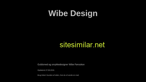 wibe-design.dk alternative sites