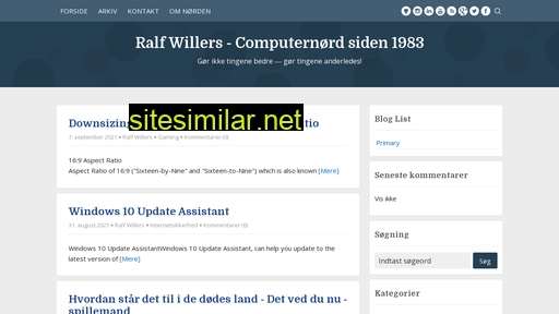 willers.dk alternative sites