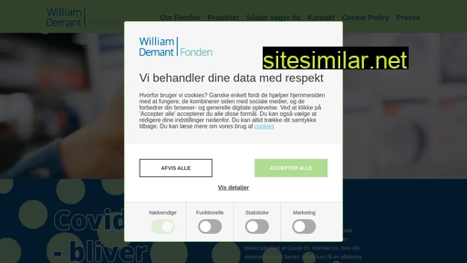 williamdemantfonden.dk alternative sites