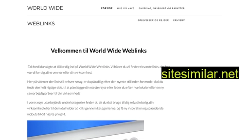 worldwideweblinks.dk alternative sites