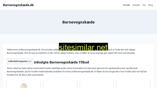 barnevognskæde.dk alternative sites