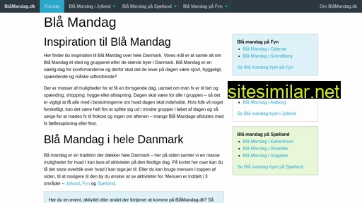 blåmandag.dk alternative sites