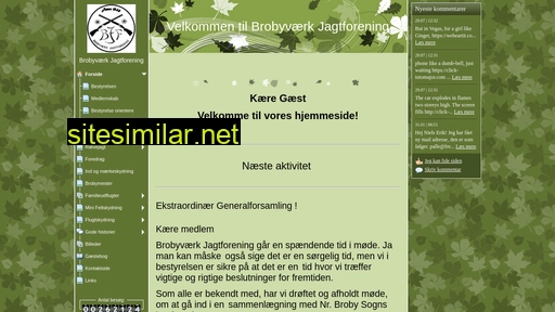 brobyværk-jagtforening.dk alternative sites