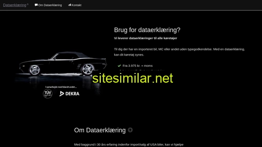 dataerklæring.dk alternative sites