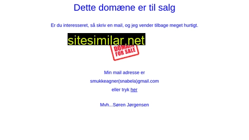 domænesalg.dk alternative sites