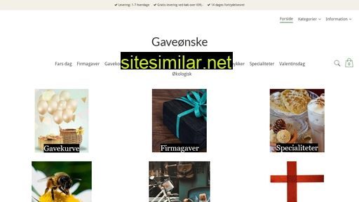 gaveønske.dk alternative sites