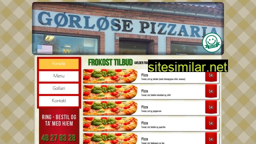 gørløsepizza.dk alternative sites