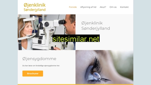 øjenlægehaderslev.dk alternative sites