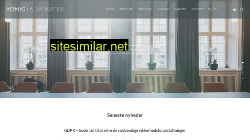 kønig-advokataktieselskab.dk alternative sites