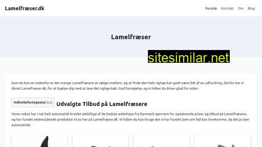 lamelfræser.dk alternative sites