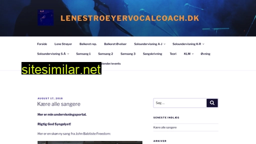 lenestrøyervocalcoach.dk alternative sites
