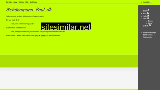 schönemann-paul.dk alternative sites