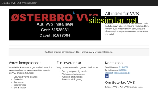 østerbro-vvs.dk alternative sites