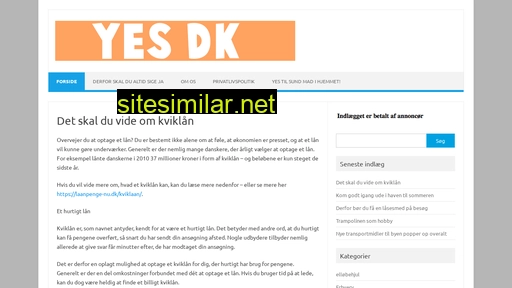 yes-dk.dk alternative sites