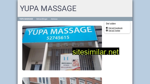 yupa-massage.dk alternative sites