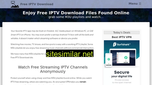 freeiptv.download alternative sites