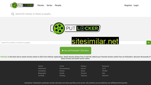 Putlocker9 similar sites