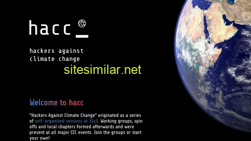hacc.earth alternative sites