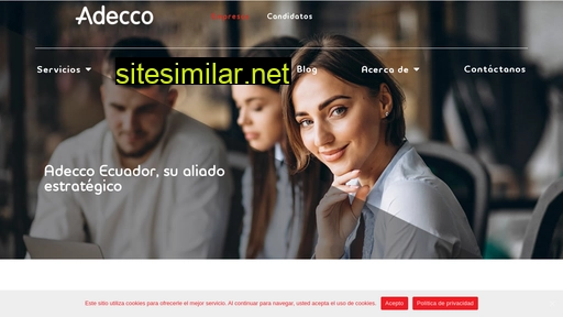 adecco.com.ec alternative sites