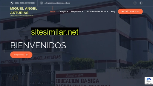 asturias.edu.ec alternative sites