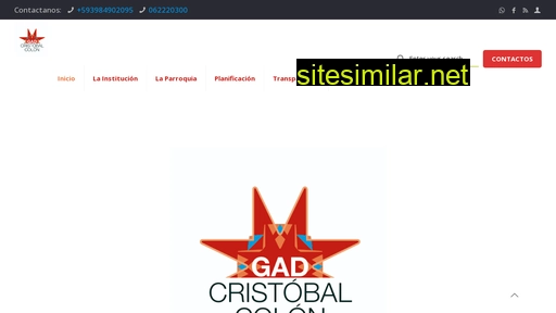 cristobalcolon.gob.ec alternative sites