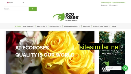 ecoroses.com.ec alternative sites