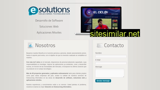 e-solutions.ec alternative sites