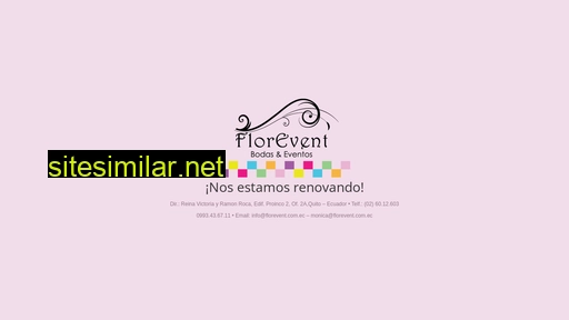 florevent.com.ec alternative sites