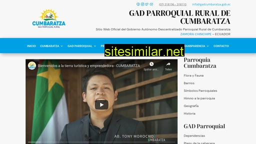 gadcumbaratza.gob.ec alternative sites