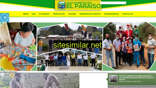 gadelparaiso.gob.ec alternative sites
