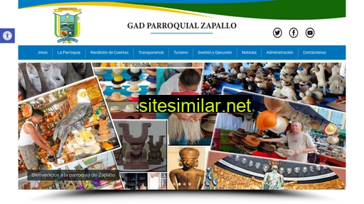 gadzapallo.gob.ec alternative sites