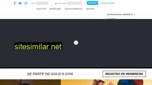 goldsgym.com.ec alternative sites