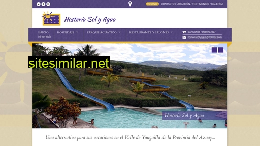 hosteriasolyagua.com.ec alternative sites